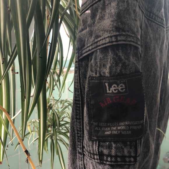 Lee Other - vintage lee air gear 100%cotton acid wash jeans